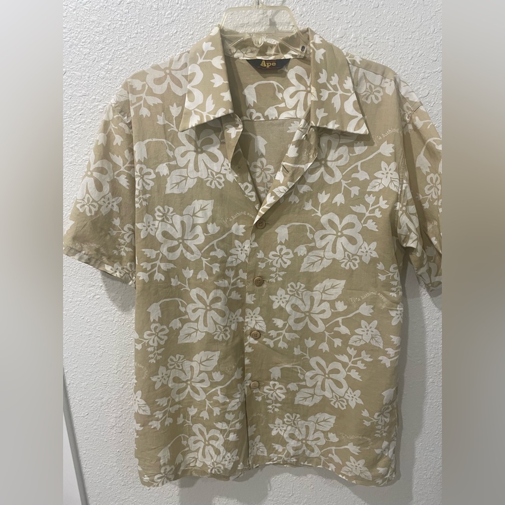 Bape Hawaiian shirt